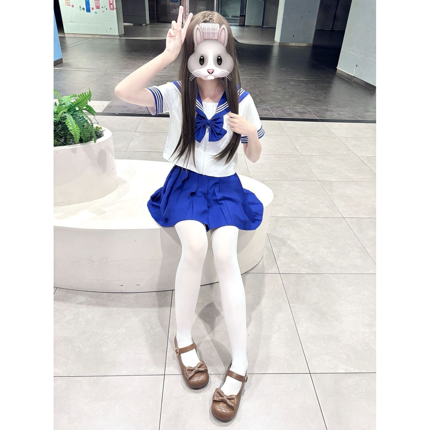 原创正版水手服美少女日系战士学院jk制服套装短袖蝴蝶结