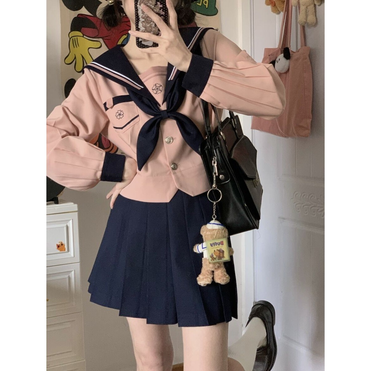 水木琉璃桃夭jk套装制服原创正版裙水手服夏季新款学院风班服校供