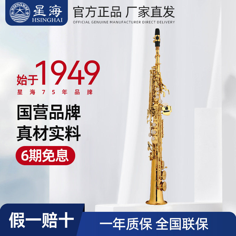 星海 成人儿童通用降B调高音萨克斯管乐XSS-100