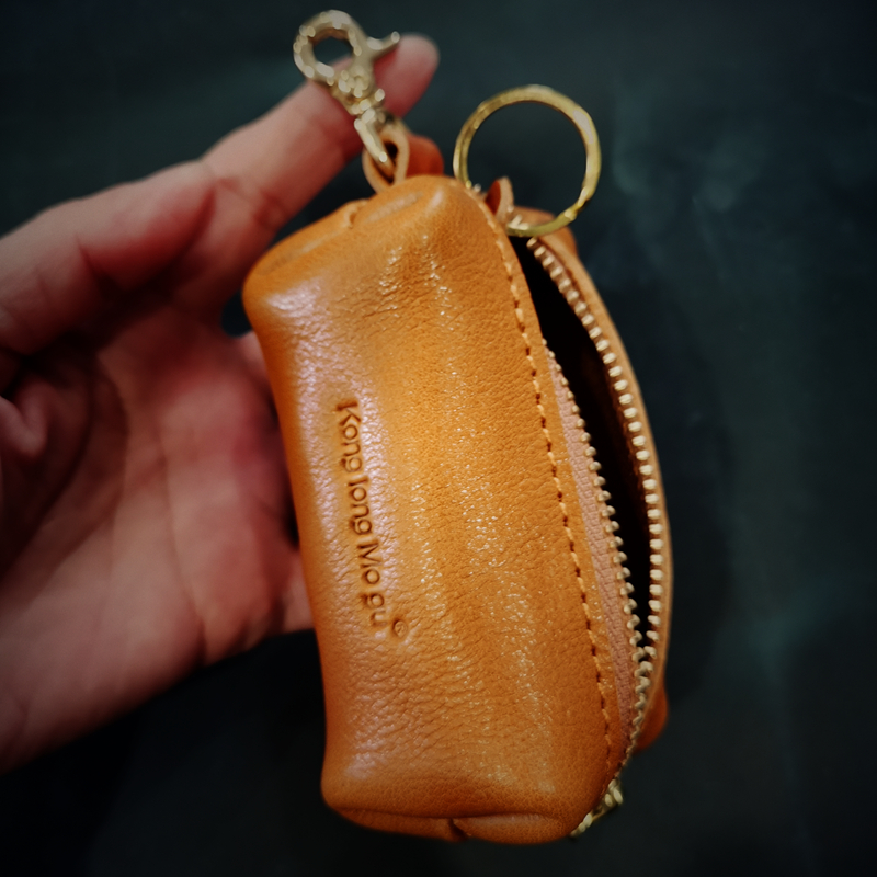 konglongmogu牛皮钥匙包挂钩