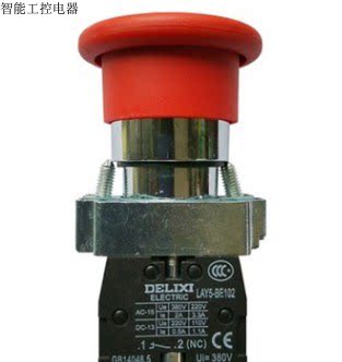 按钮LAY5s-BC42 红 1NO+1NC(一开一闭)