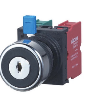 Φ22三位置钥匙开关 K2B-71