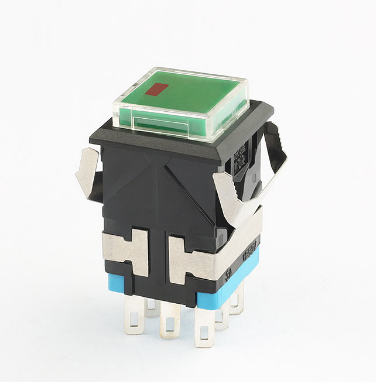 八针点发光按钮开关KD2-A21L