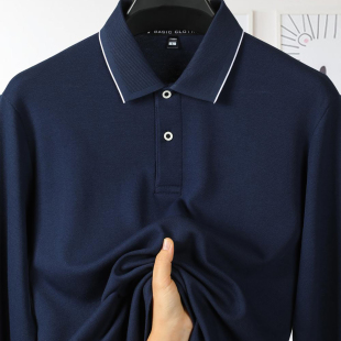 男女款纯棉珠地长袖Polo衫 Polo Shirt Unisex Cotton Pique