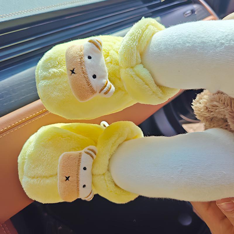 新生儿棉鞋初生儿0-3-6个月2男女百日满月保暖加绒宝宝软底婴儿鞋