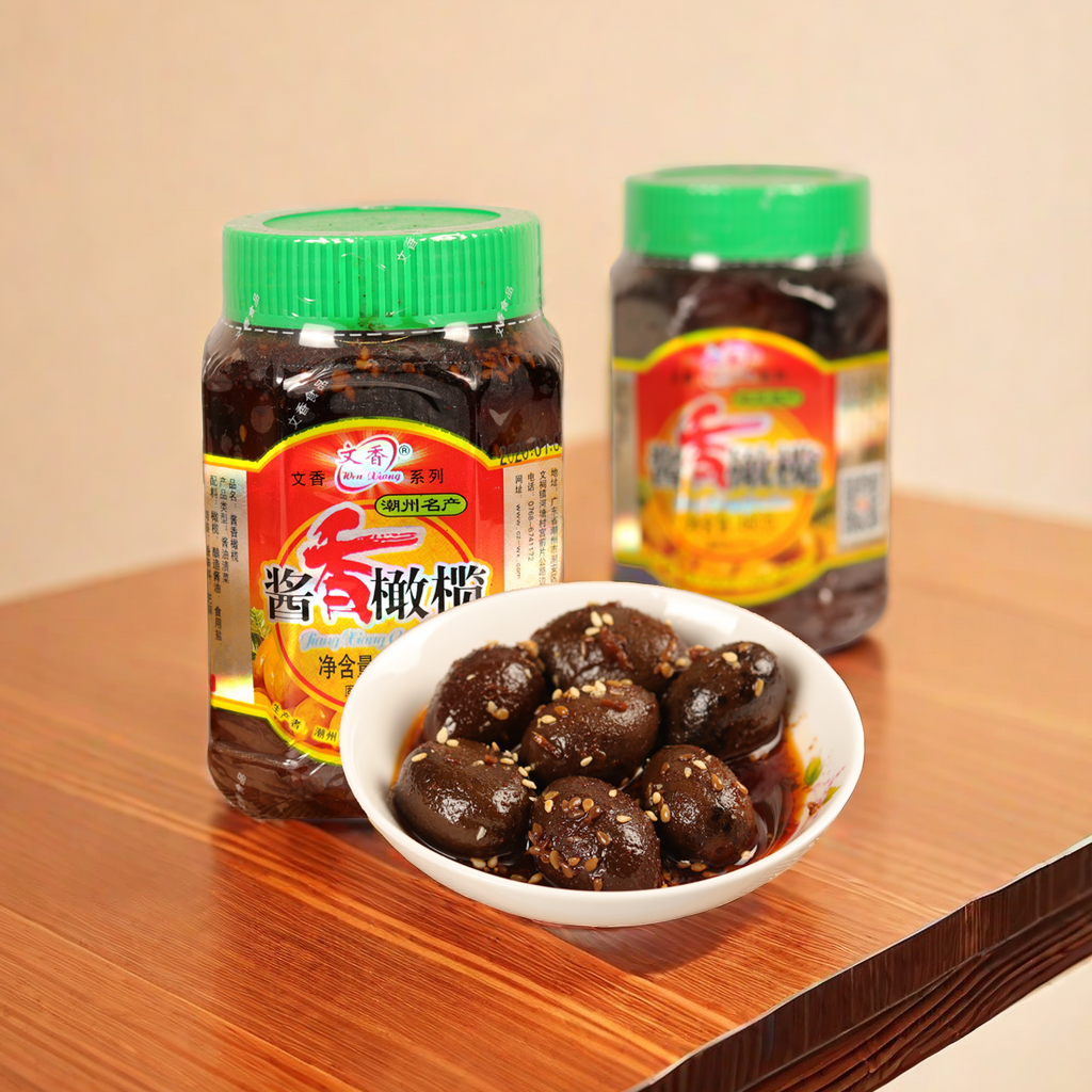 潮汕风味潮州小菜文香酱香橄榄
