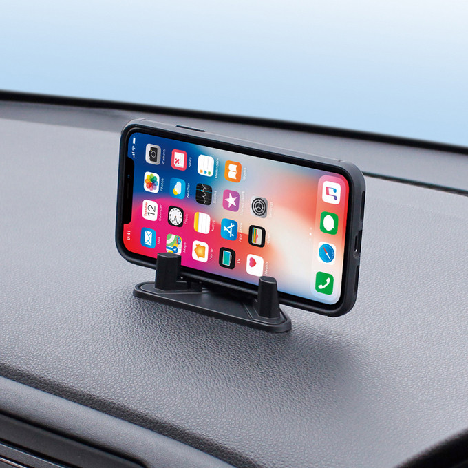 日本汽車載手机防滑垫摆件置物垫导航仪支架仪表台垫子