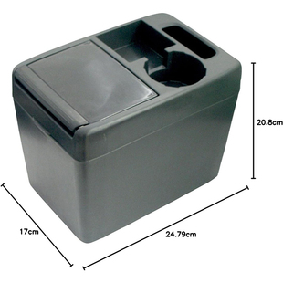 日本GORDON MILLER户外露营车载垃圾箱置物盒杂物箱大容量翻盖式