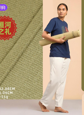 Isha手工编织天然染色有机棉瑜珈垫绿色环保地毯五大元素萨古鲁