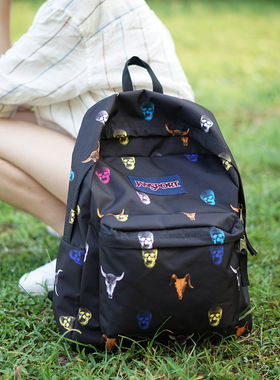 Jansport杰斯伯正品双肩包超级叛逆校园男女背包学生书包T501花色