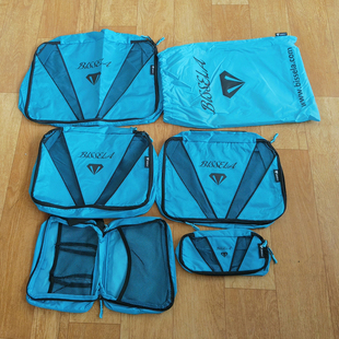 少量牛货~旅行用衣物分类袋~收纳袋6件套~品牌尾货高档货