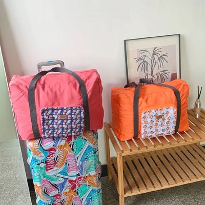 出口韩国！可折叠大容量行李袋~手提衣物棉被收纳包~轻便旅行包