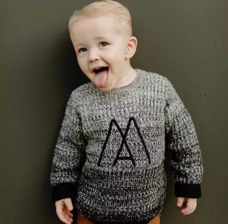 mayoral麦悠中小男童粗针织毛衣