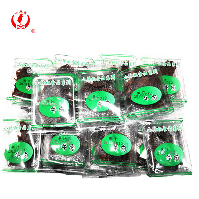 上海果汁香辣牛肉干500克袋手