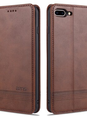 适用pg8p手机壳插卡A1661外壳翻盖iphone8plus保护套5.5寸ipone软壳A1898钱包款ip7p防摔Pius全包A1785插卡ph