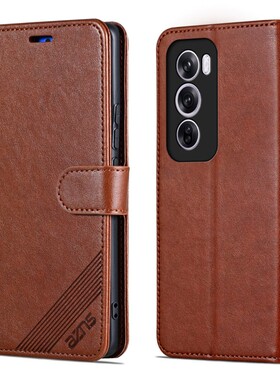 适用OPPOPJV110手机壳皮夹OPPOReno12外壳6.70英寸保护套翻盖opooreon12磁扣opopRONO12全包OPPPren012男士0p