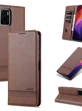 适用iQOOU5x手机壳皮夹V2180GT外壳6.51英寸VIVOV2180GA保护套翻盖lqooU5X男士iqooU5X钱包款爱酷U5X防摔艾酷