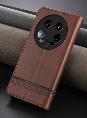 适用小米14 ULTRA手机壳翻盖小米24031PN0DC保护套皮夹外壳6.73英寸小米14ULTRA硅胶磁扣插卡钱包款全包新款?