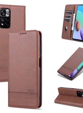 适用小米2201117PI手机壳翻盖MZB0B5VIN保护套皮夹M4Pro 4G外壳6.43英寸M4PORpoc0钢化膜M4PROp0c0硅胶M4PR0p