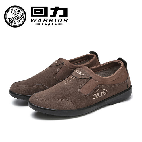 回力轻便防滑低帮父亲脚蹬男鞋