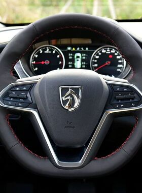 宝骏310 360 510 530 560 630 730 310w方向盘套手缝专用把套真皮