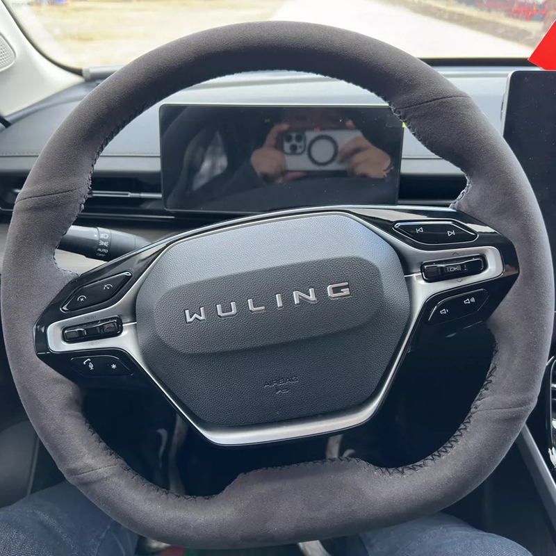 五菱凯捷真皮专车专用方向盘套