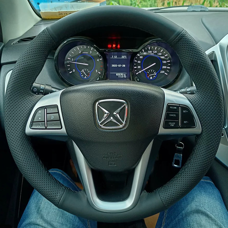 江鈴馭勝S350真皮專用方向盤套