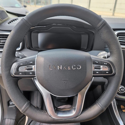 领克02/03真皮专车专用方向盘套