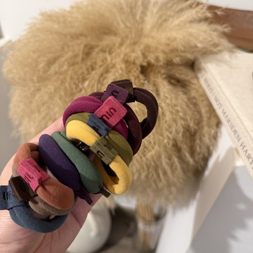 耐用高弹力毛巾圈儿童 发量多扎头发皮筋儿童 女童头绳马尾绳