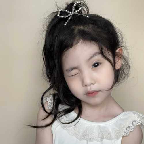 气质千金珍珠蝴蝶结高级感