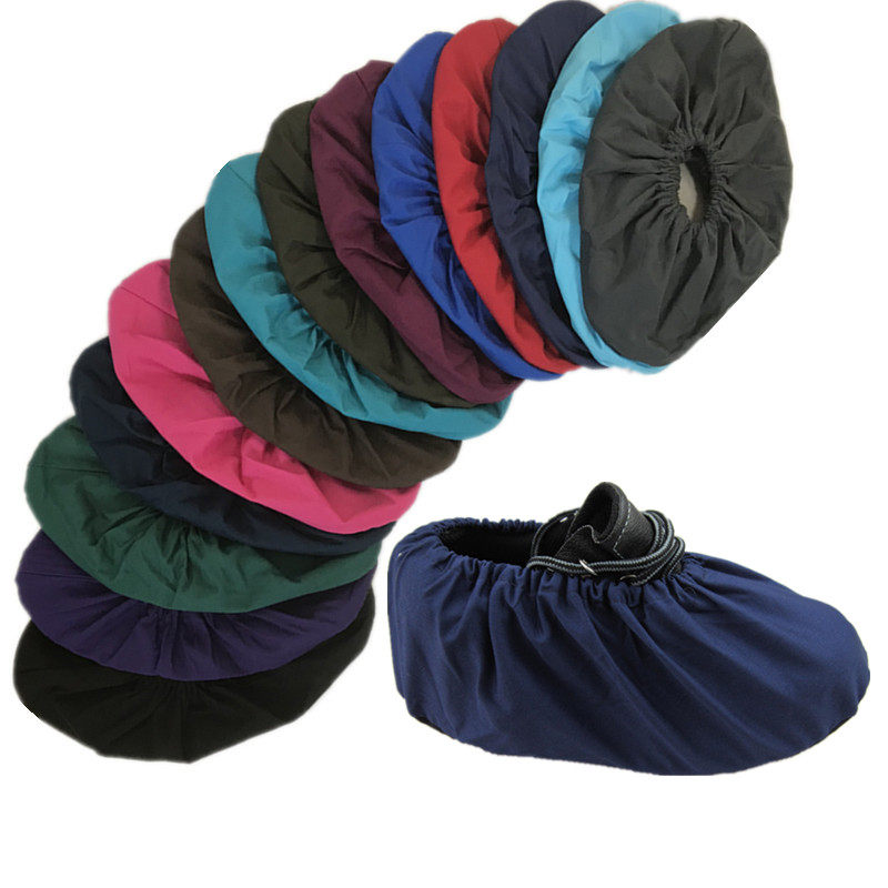 塔固加大防滑棉布鞋套家用反复洗成人学生鞋套工厂防尘鞋套包邮