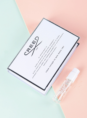 CREED信仰银色山泉silver Mountain香水小样男香正品1.5m清新果香