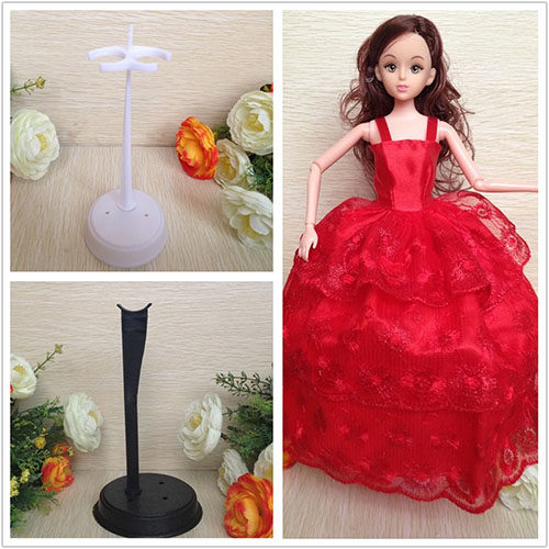 娃娃素体裸娃通用配件固定卡腰卡脚支撑架站立支架展示