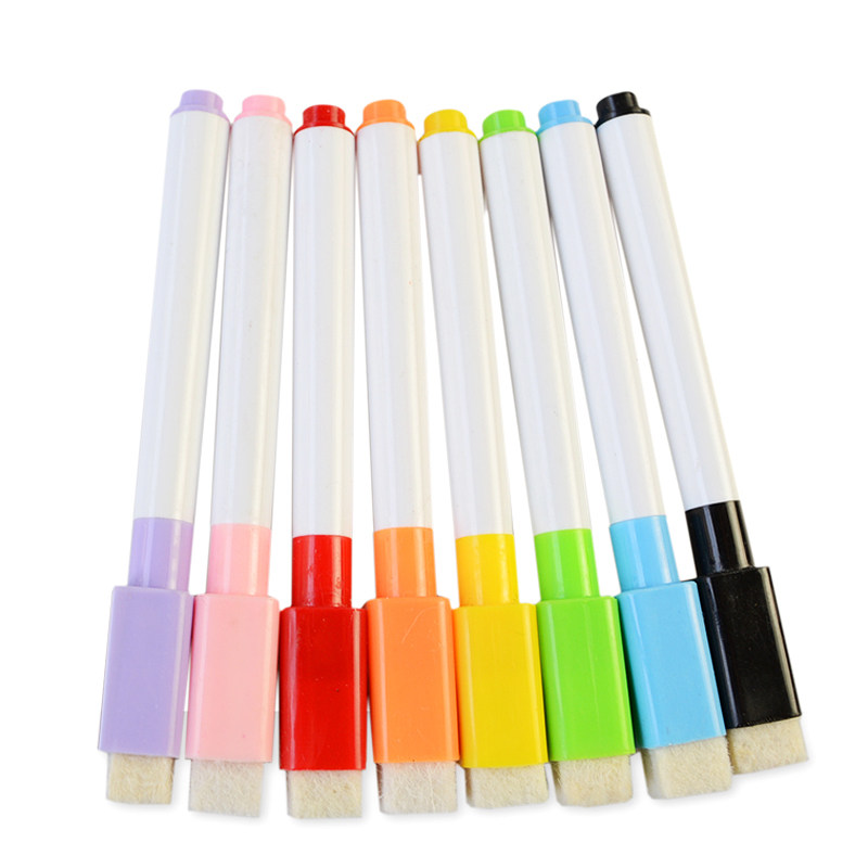 Whiteboard pen children Water colour Non-toxic trumpet Fine colour Whiteboard pen teacher marking pen washing Mini Whiteboard With a pen Stationery wholesalein the Electronic Dictionary/Electronic paper book/Stationery , Teaching demonstration/Display notices supplies , Whiteboard  category - from Buy2taobao.com to provide professional Taobao agent buy service