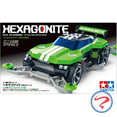 原装正品田宫迷你四驱车 Hexagonite MA底盘 18653 现货