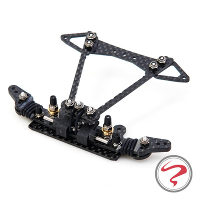 自制四驱车碳纤CNC配件鱼头鱼车套件MS MSL底盘内避震车摇摆道