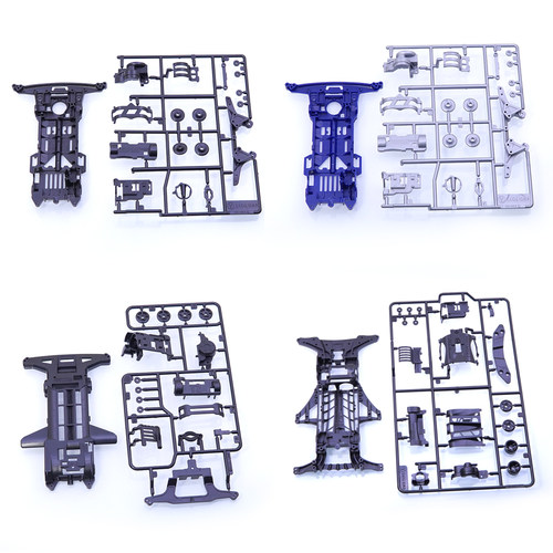 捷品四驱车底盘车壳五金包