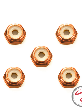 正品田宫TAMIYA迷你四驱车改装配件橙色防松螺母*5粒 95556现货