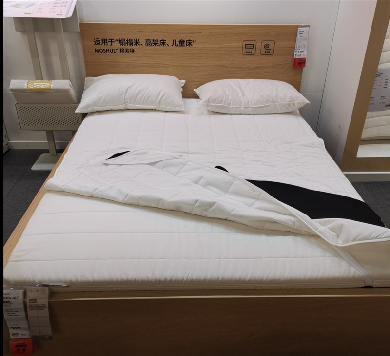 北欧宜家马尔姆 高架床 双人简约时尚现代舒适婚床国内代购