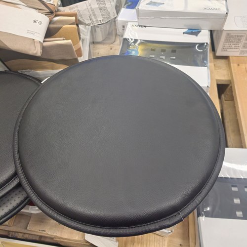 IKEA帕莱特尼椅子垫真皮圆形坐垫特价全新