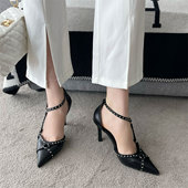性感断码 柳丁细跟高跟鞋 清仓 气质女神上班正装 办公室时尚 时装 凉鞋