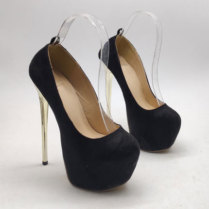 恨天高超高跟防水台浅口单鞋细跟情趣性感床上16cm夜店骚断码清货