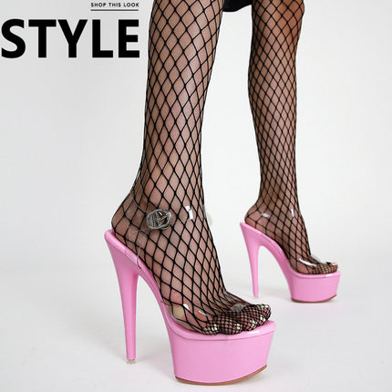 超高跟细跟情趣性感夜店大码恨天高防水台床上伪娘骚断码清货欧美