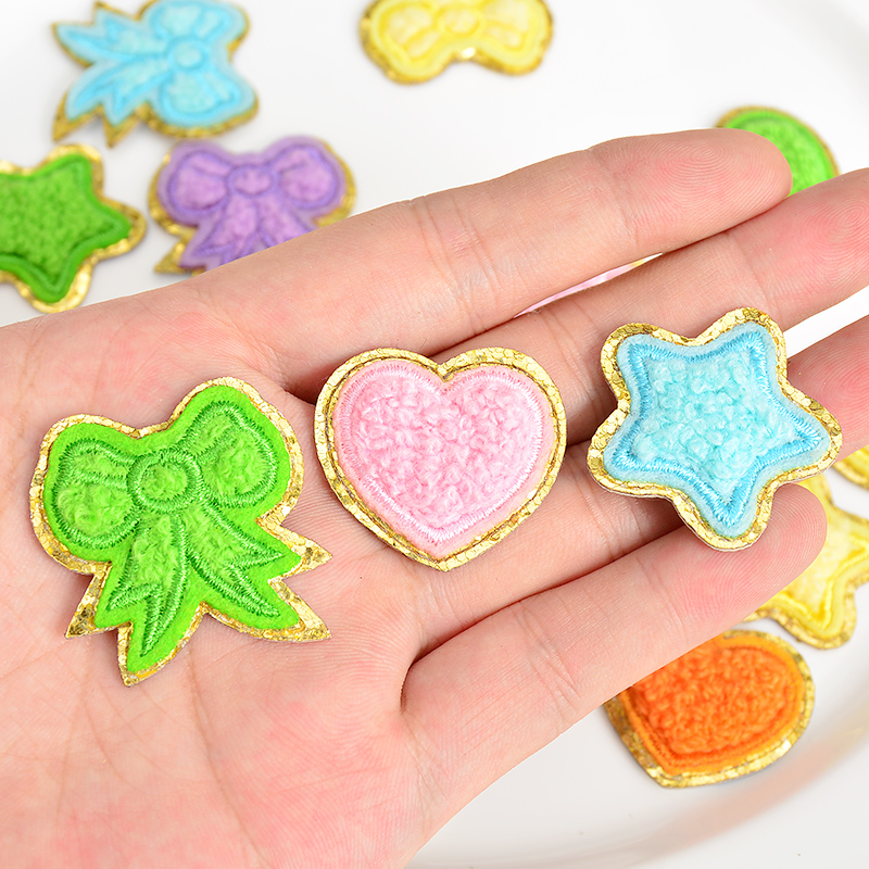 刺绣自粘免烫毛巾绣包鞋帽装饰