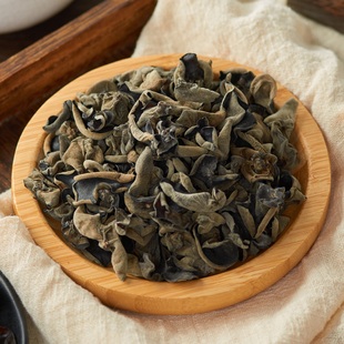 四川青川黑木耳非东北椴木小黑木耳500g软糯脆凉拌小碗耳250g*2袋