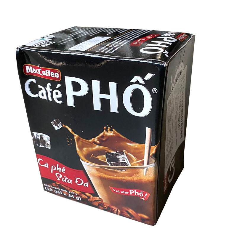 越南美卡菲cafe PHO咖啡三合一速溶咖啡24g*10袋