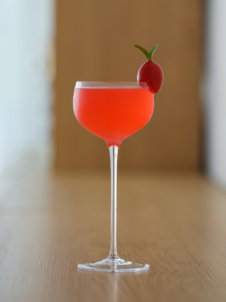 CT2801 CRISON Lead-free crystal high-foot cocktail glass Red wine glass Classical wine glass Bar mixing glass