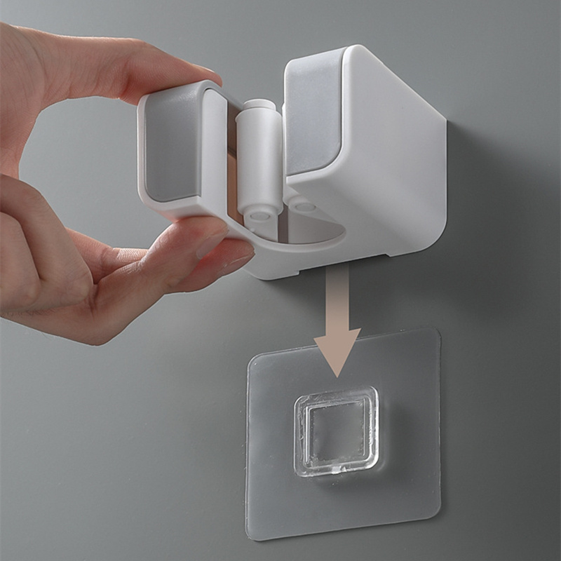 拖把挂架强力免打孔无痕贴片