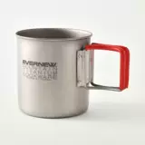 Японский Evernew Loves Play Bull ECA610/611 Titanium Cup 300/400 мл Mark Cup Cump Outdoor Camping