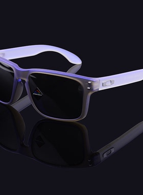 Oakley欧克利太阳镜 HOLBROOK OO9244休闲复古男女款镀膜偏光墨镜